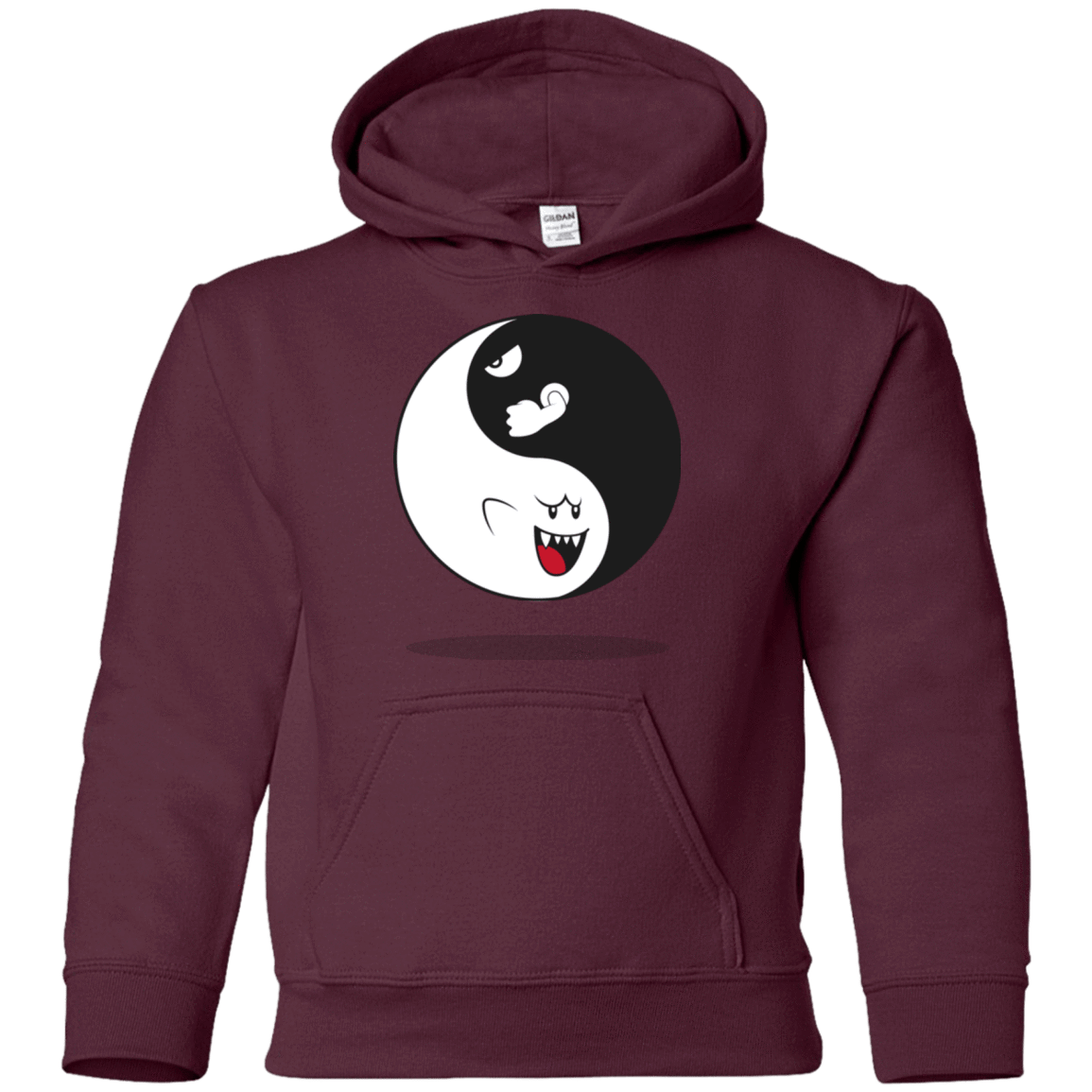 Sweatshirts Maroon / YS Shy and Angry Youth Hoodie
