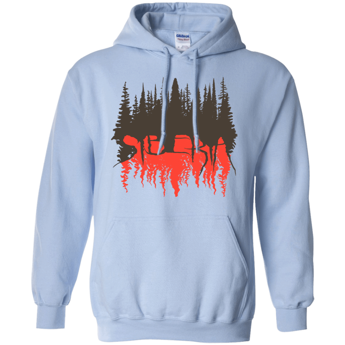 Sweatshirts Light Blue / S Siberia Wilderness Pullover Hoodie