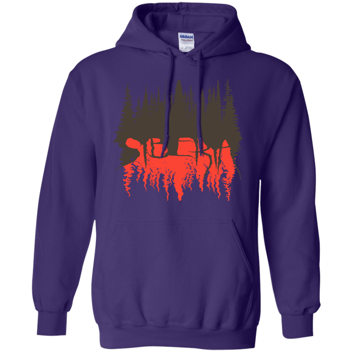 Sweatshirts Purple / S Siberia Wilderness Pullover Hoodie