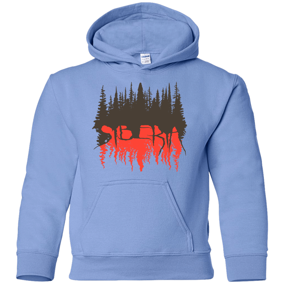 Sweatshirts Carolina Blue / YS Siberia Wilderness Youth Hoodie