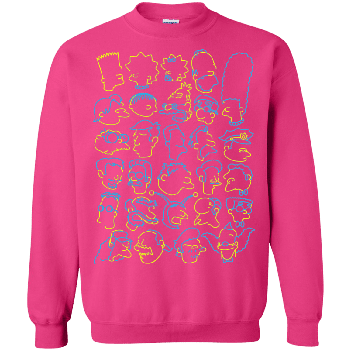 Sweatshirts Heliconia / S SIMPSONS Crewneck Sweatshirt