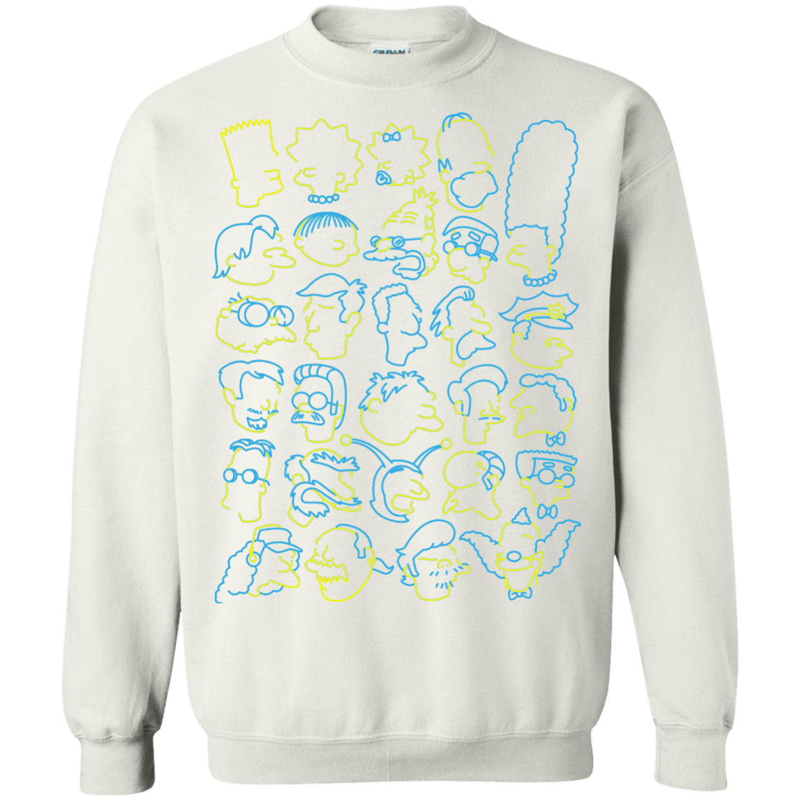 Sweatshirts White / S SIMPSONS Crewneck Sweatshirt