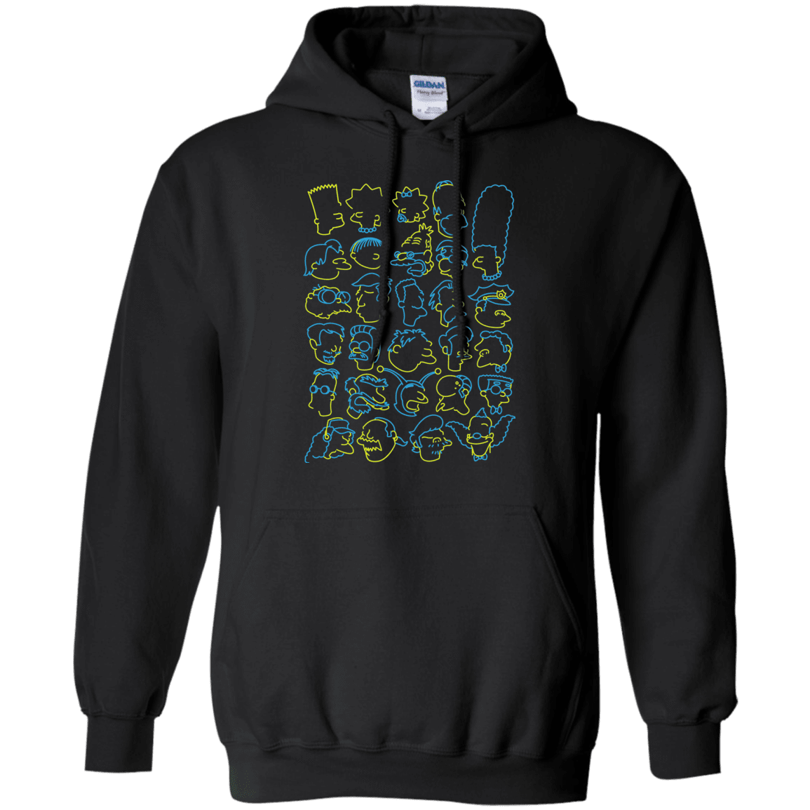 Sweatshirts Black / S SIMPSONS Pullover Hoodie