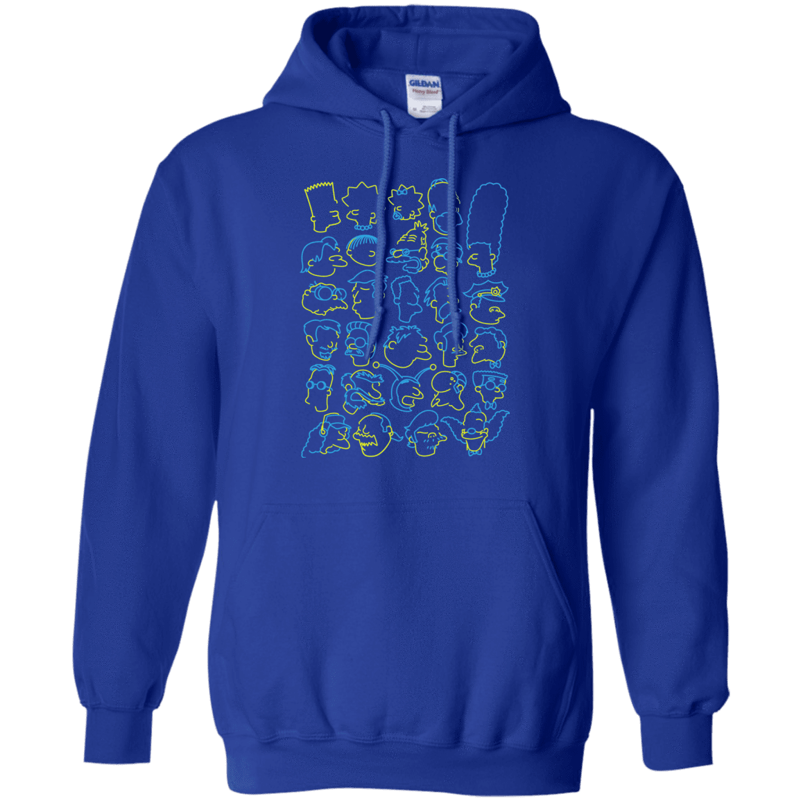 Sweatshirts Royal / S SIMPSONS Pullover Hoodie