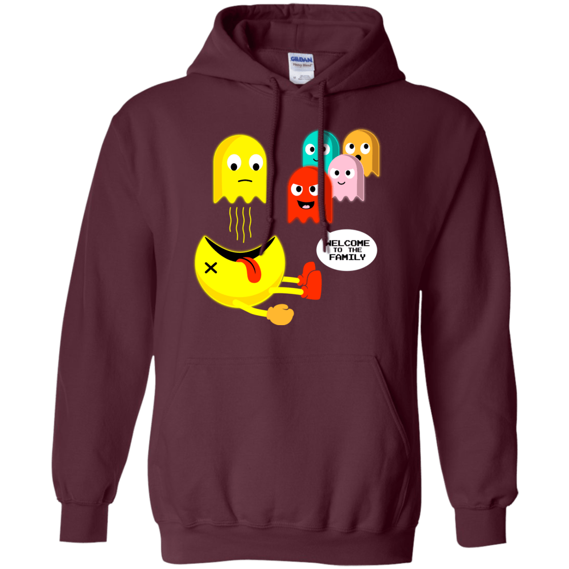 Sweatshirts Maroon / S Sin Título Pullover Hoodie