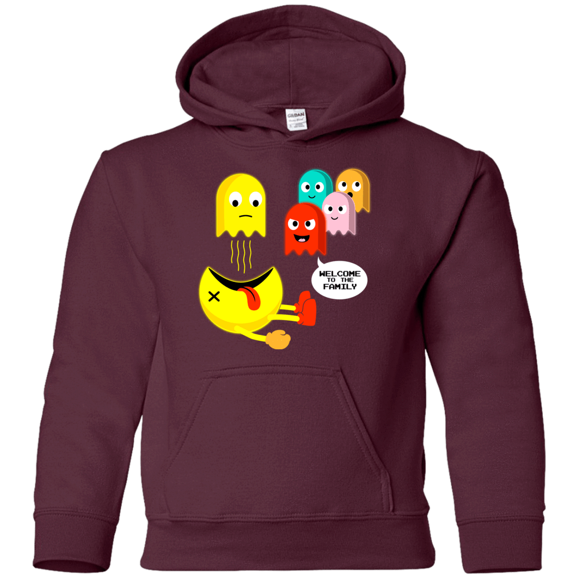 Sweatshirts Maroon / YS Sin Título Youth Hoodie