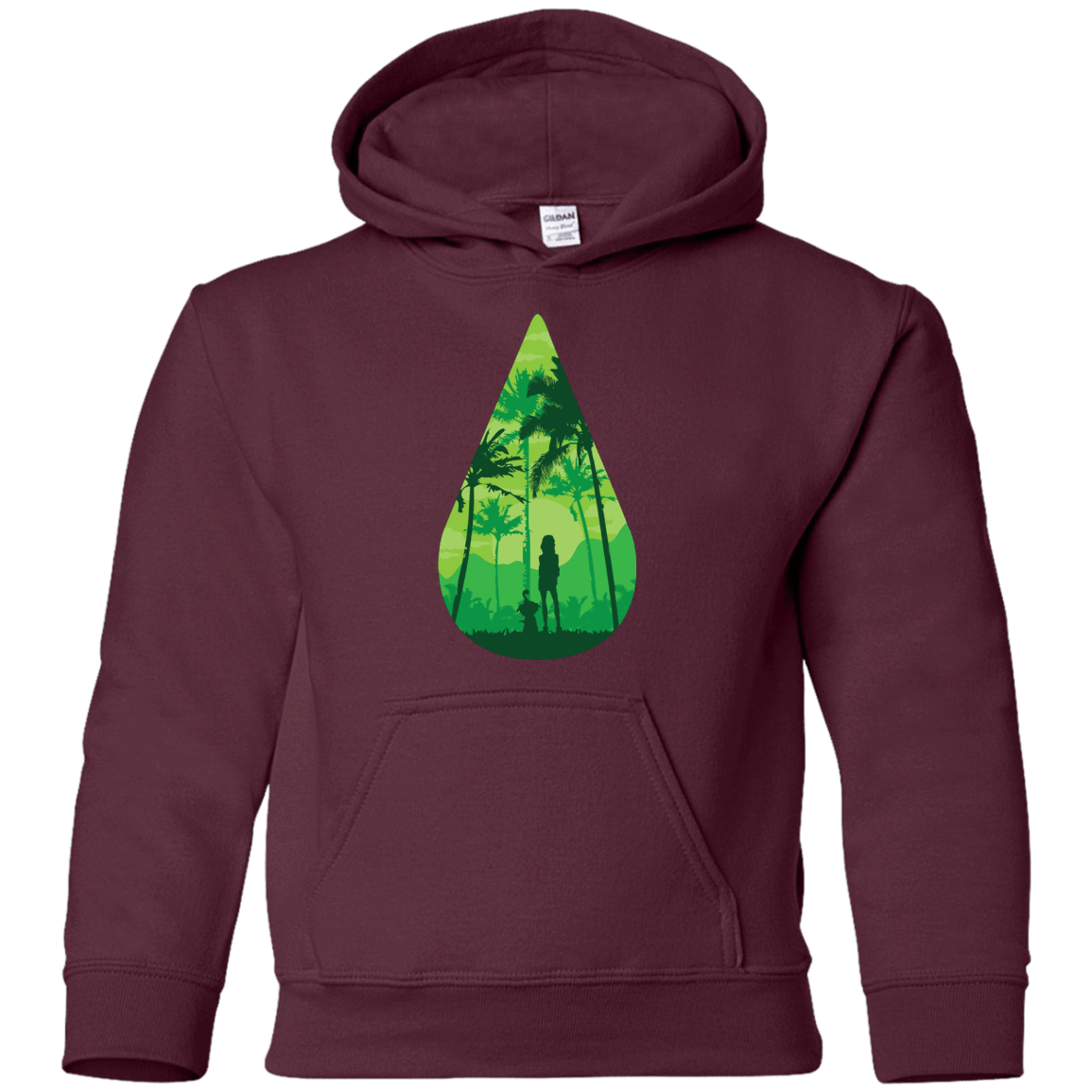 Sweatshirts Maroon / YS Sincerity Youth Hoodie