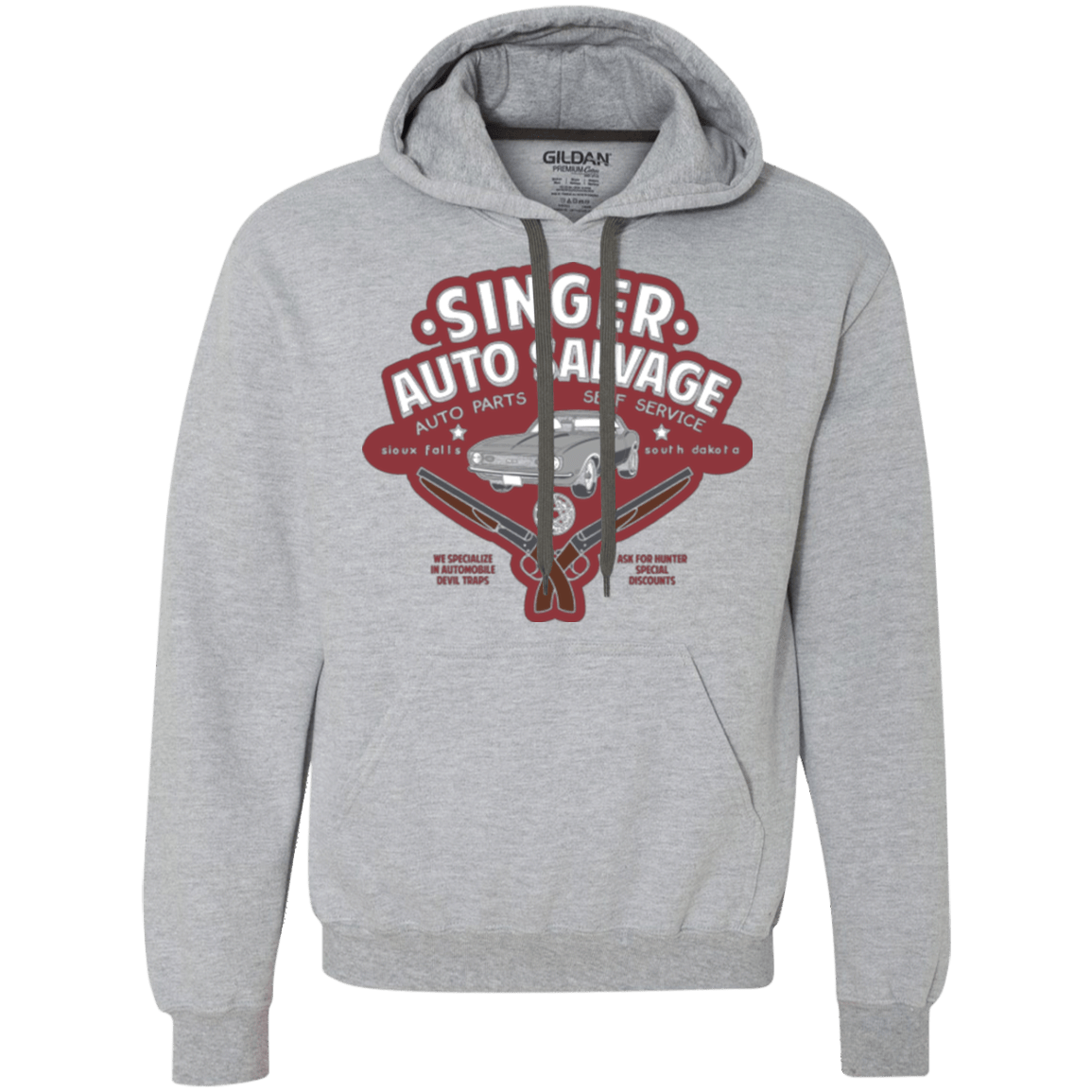 Singer Auto Salvage Premium Fleece Hoodie