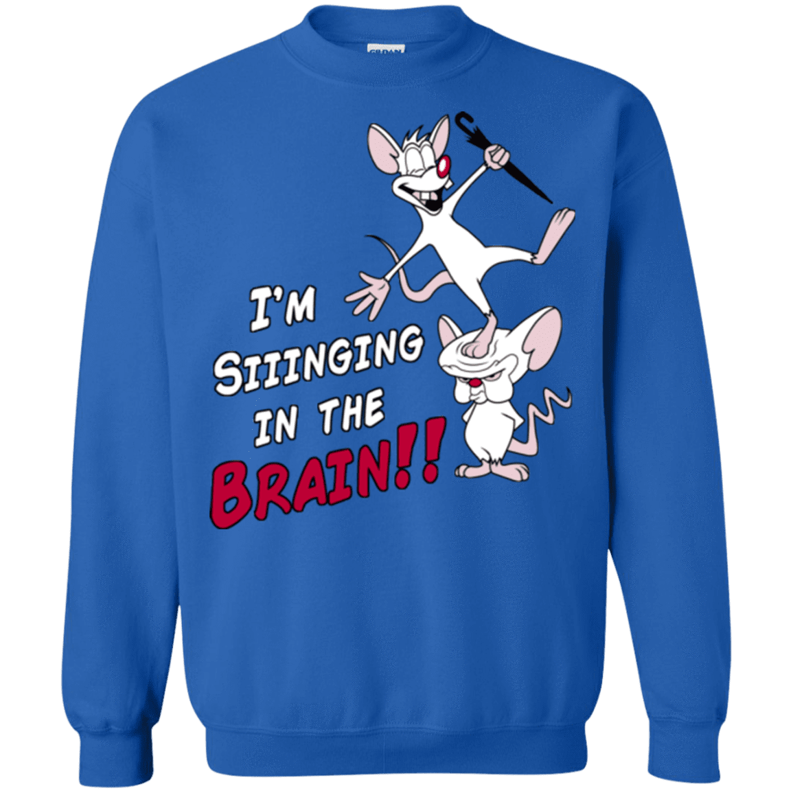 Sweatshirts Royal / S Singing In The Brain Crewneck Sweatshirt