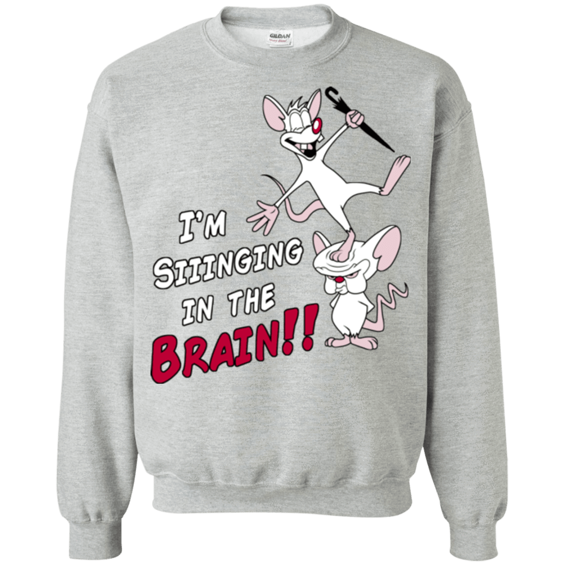 Sweatshirts Sport Grey / S Singing In The Brain Crewneck Sweatshirt