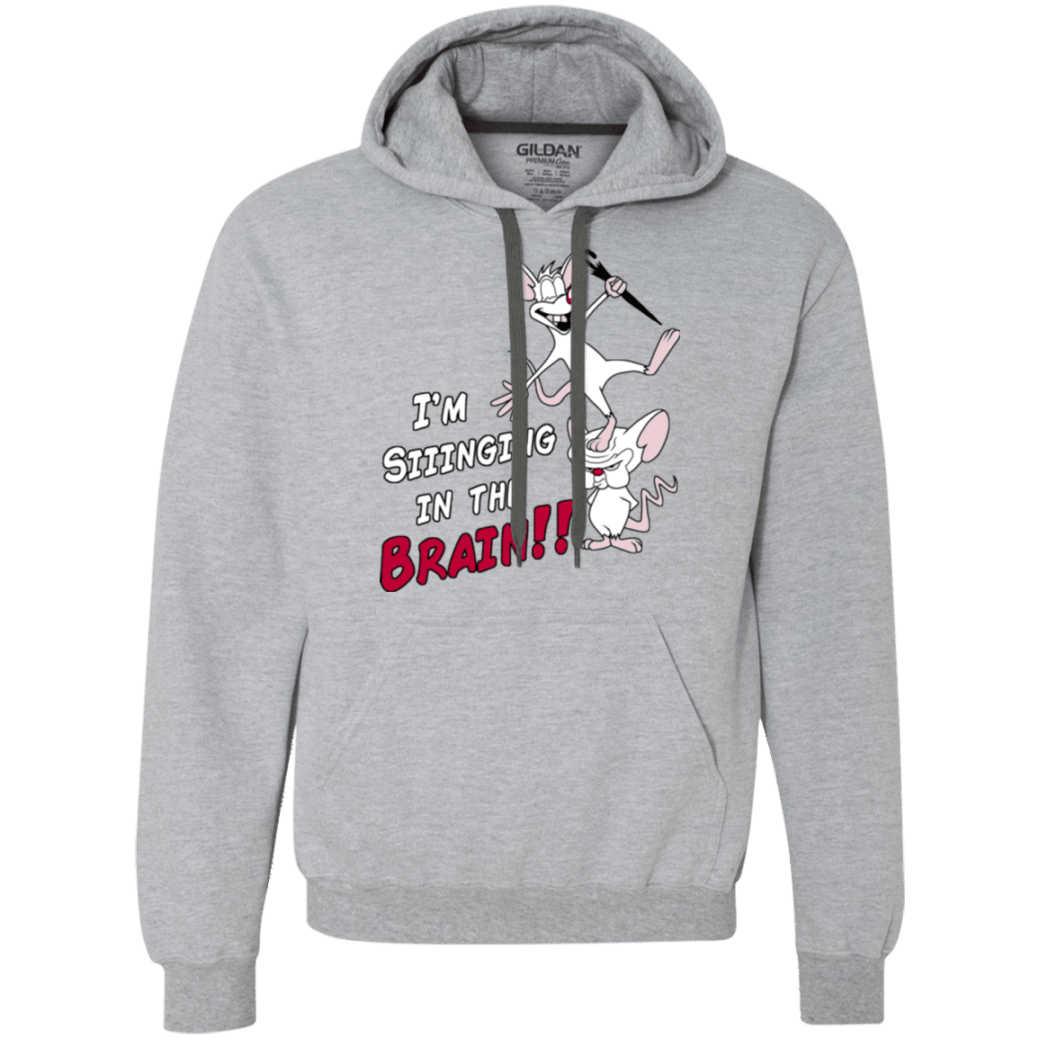Sweatshirts Sport Grey / S Singing In The Brain Premium Fleece Hoodie