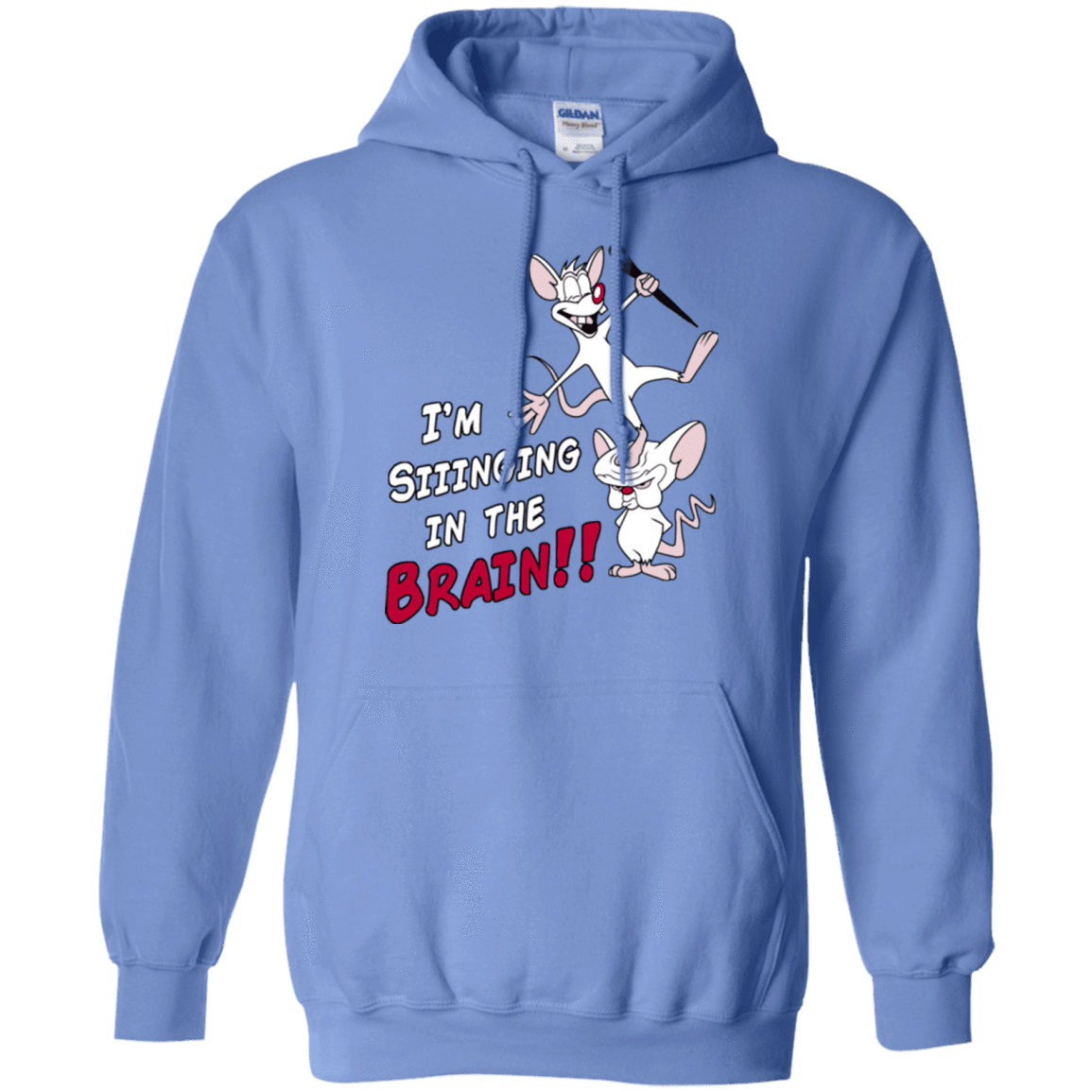 Sweatshirts Carolina Blue / S Singing In The Brain Pullover Hoodie