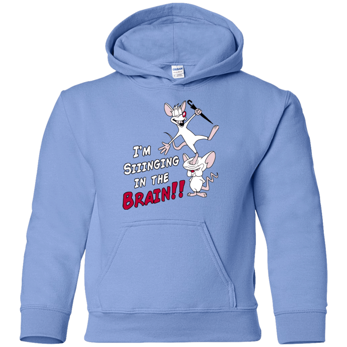 Sweatshirts Carolina Blue / YS Singing In The Brain Youth Hoodie