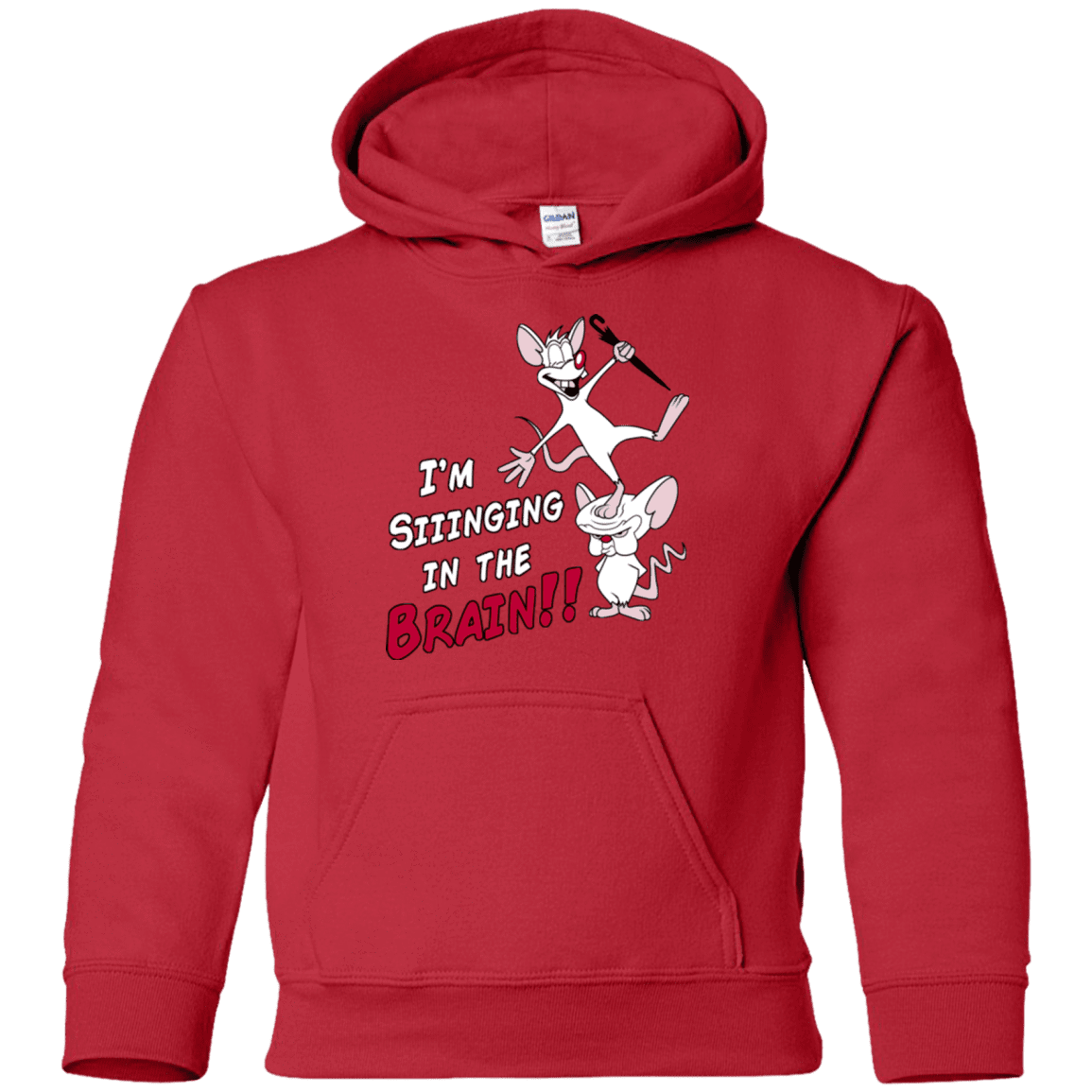 Sweatshirts Red / YS Singing In The Brain Youth Hoodie