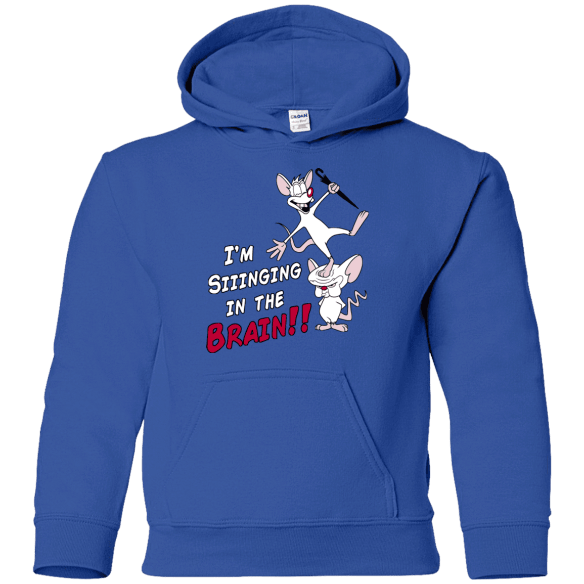 Sweatshirts Royal / YS Singing In The Brain Youth Hoodie