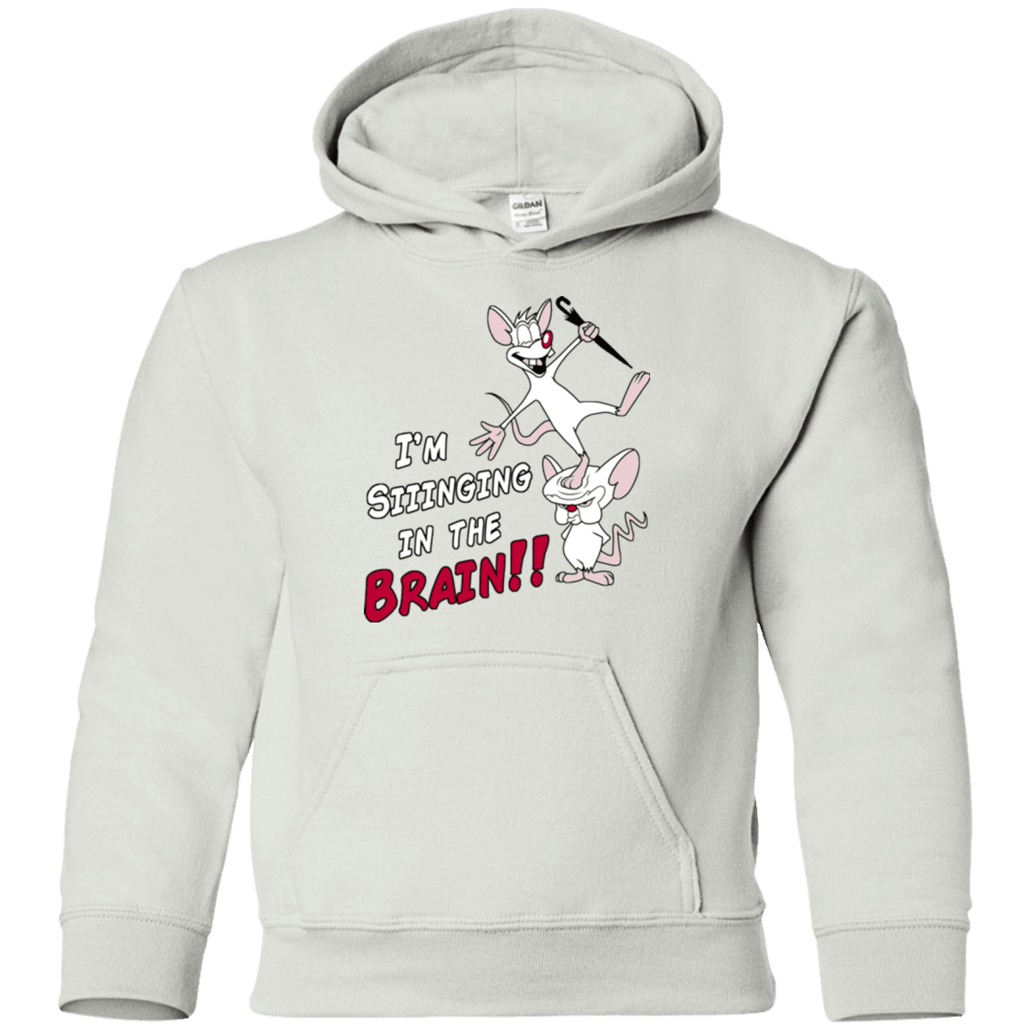 Sweatshirts White / YS Singing In The Brain Youth Hoodie