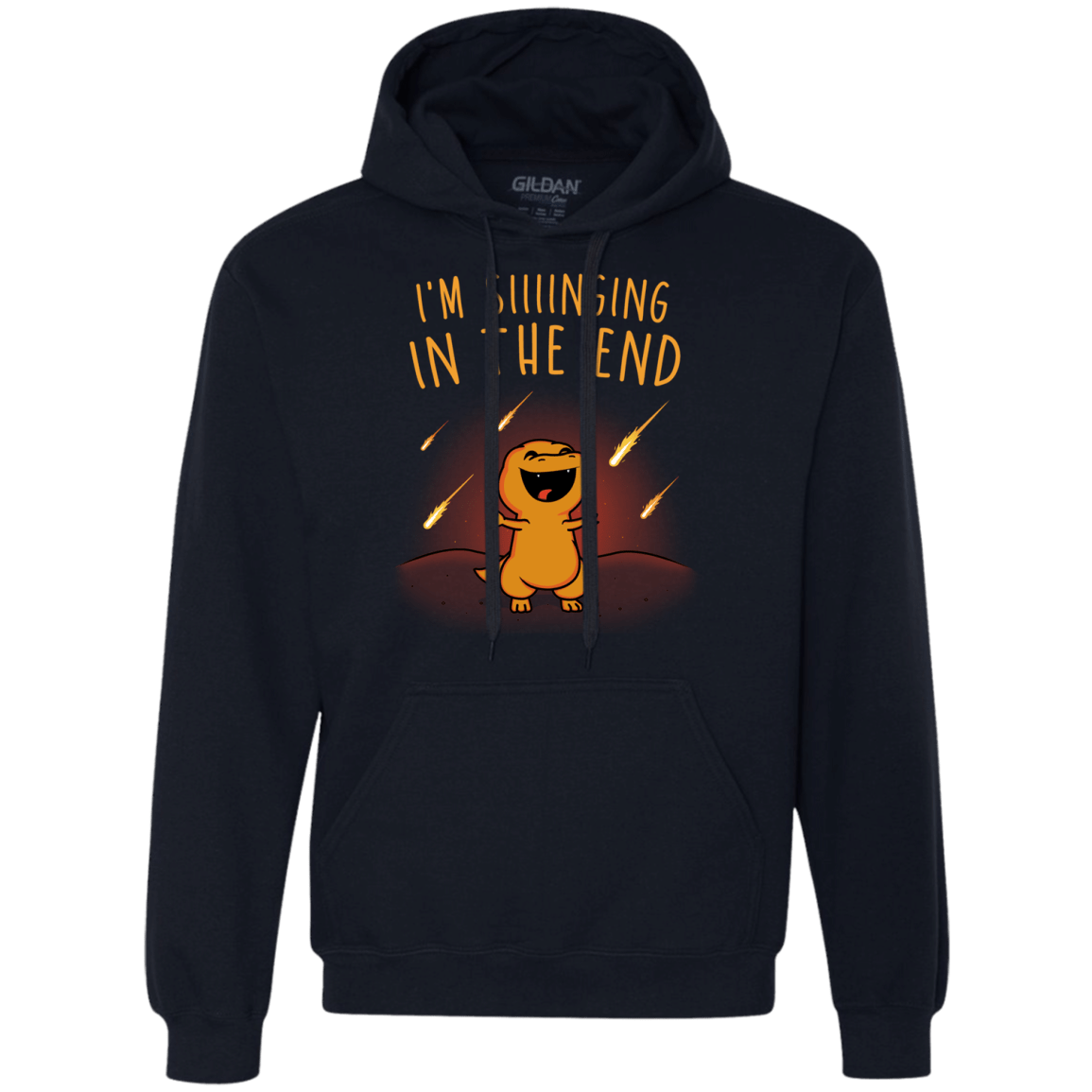 Sweatshirts Navy / S Singing in the End Premium Fleece Hoodie