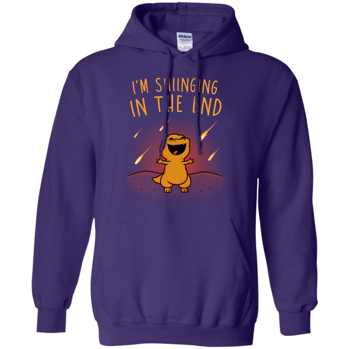 Sweatshirts Purple / S Singing in the End Pullover Hoodie