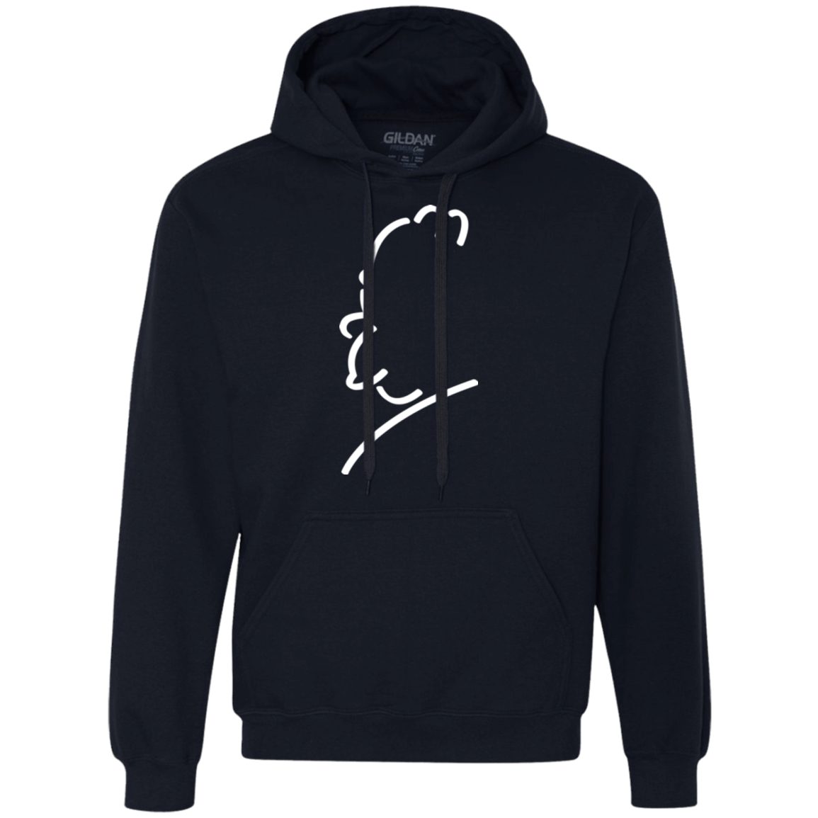 Sweatshirts Navy / Small Sir Alfred J Premium Fleece Hoodie