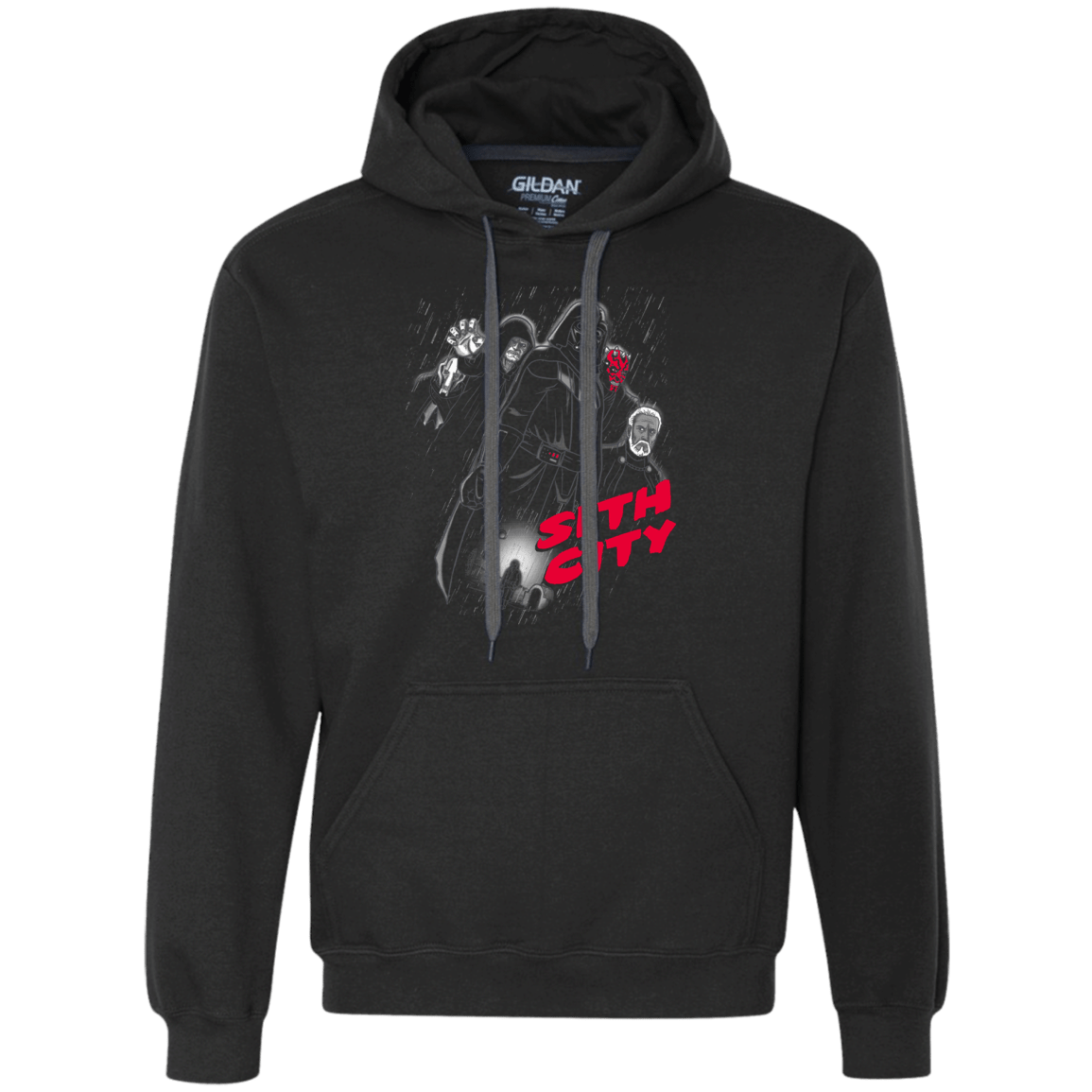 Sweatshirts Black / Small Sith city Premium Fleece Hoodie