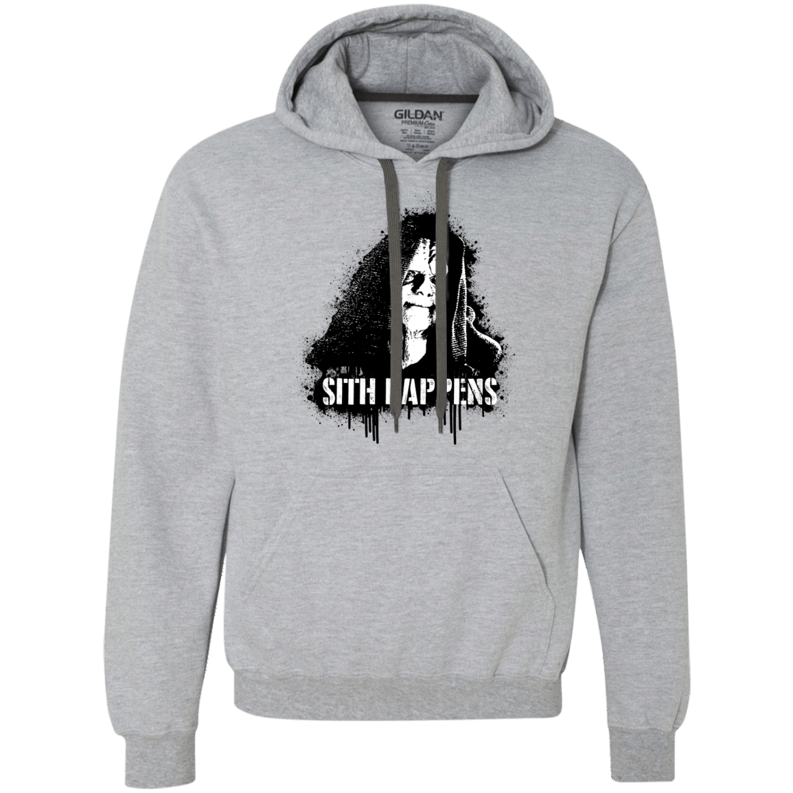 Sweatshirts Sport Grey / S Sith Happens Premium Fleece Hoodie