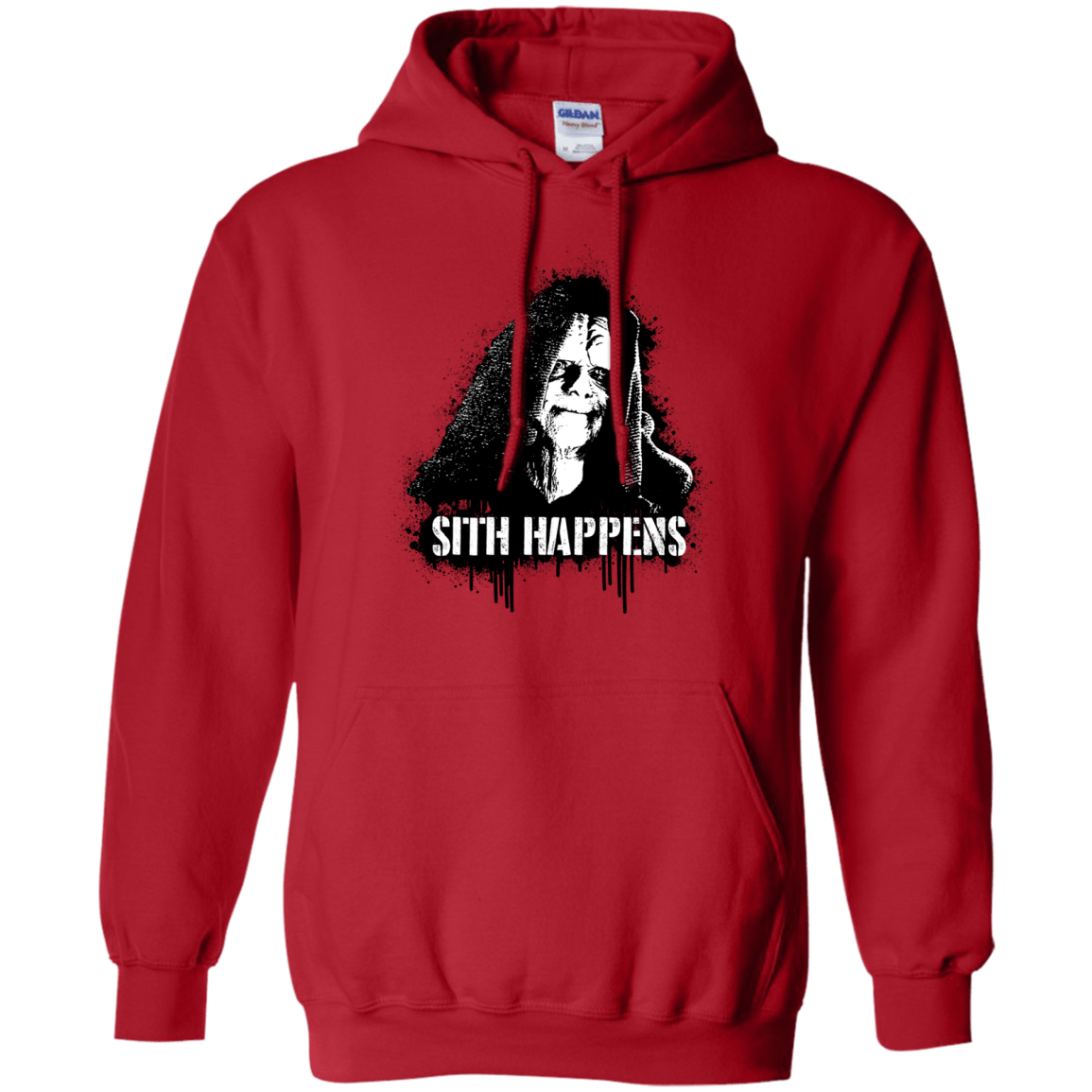 Sweatshirts Red / S Sith Happens Pullover Hoodie