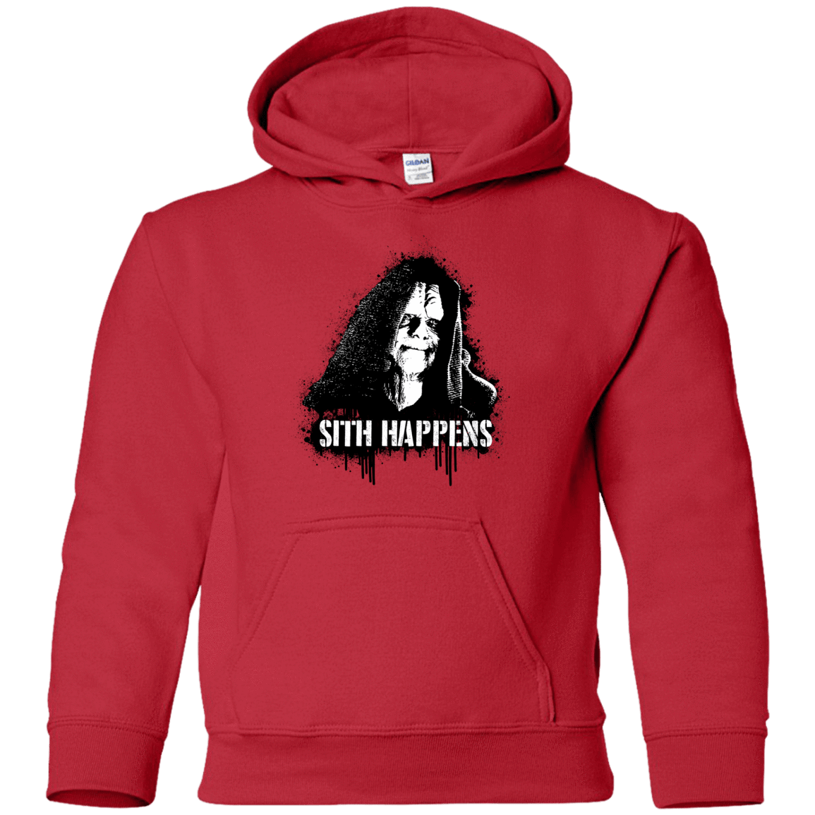 Sweatshirts Red / YS Sith Happens Youth Hoodie