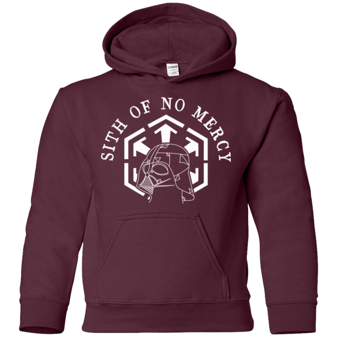 Sweatshirts Maroon / YS SITH OF NO MERCY Youth Hoodie