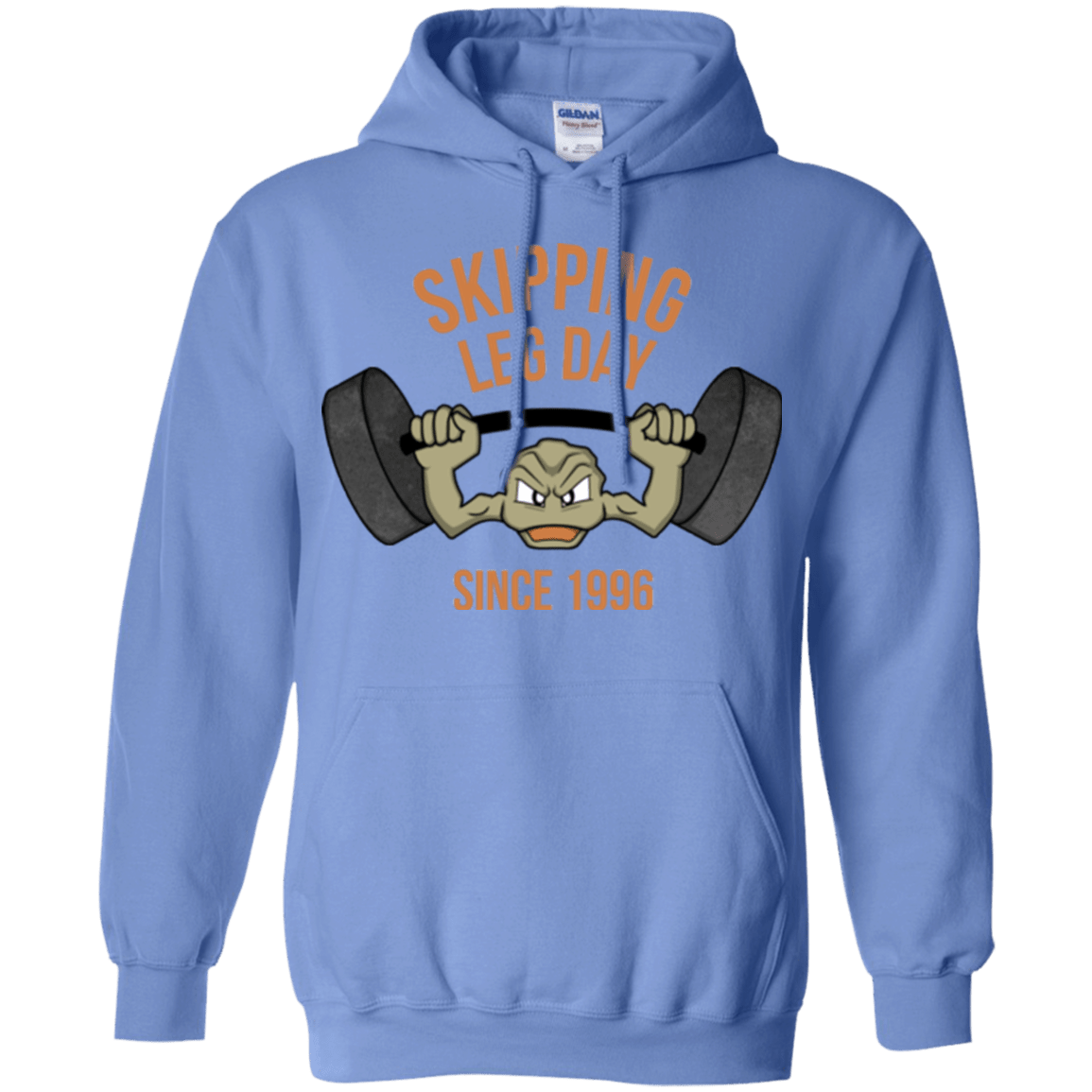 Sweatshirts Carolina Blue / Small Skipping Leg Day Pullover Hoodie