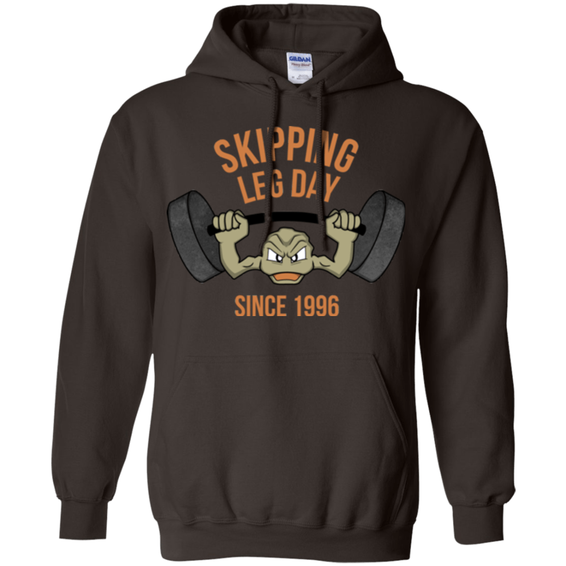 Sweatshirts Dark Chocolate / Small Skipping Leg Day Pullover Hoodie