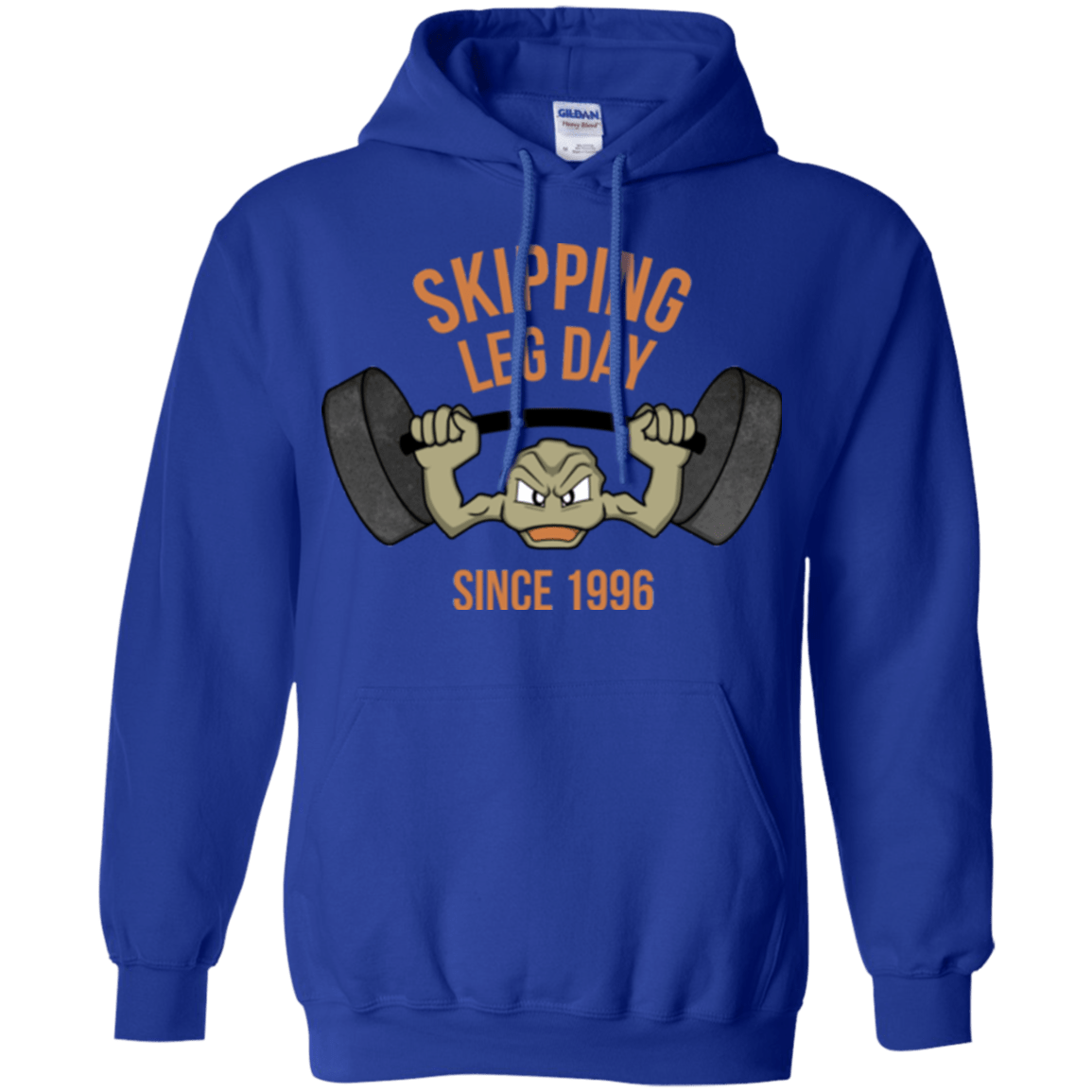 Sweatshirts Royal / Small Skipping Leg Day Pullover Hoodie