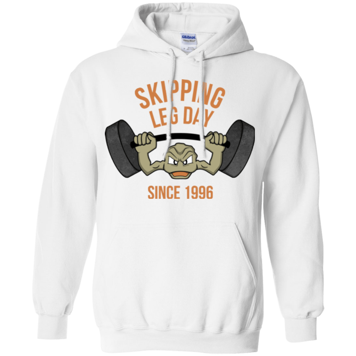 Sweatshirts White / Small Skipping Leg Day Pullover Hoodie