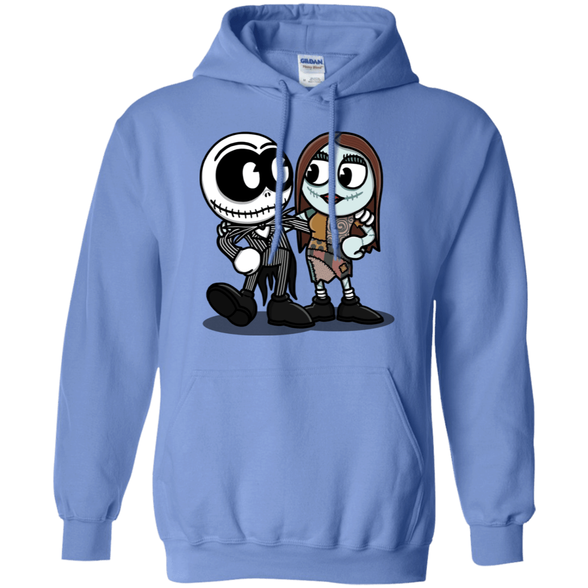 Sweatshirts Carolina Blue / S Skullhead Pullover Hoodie