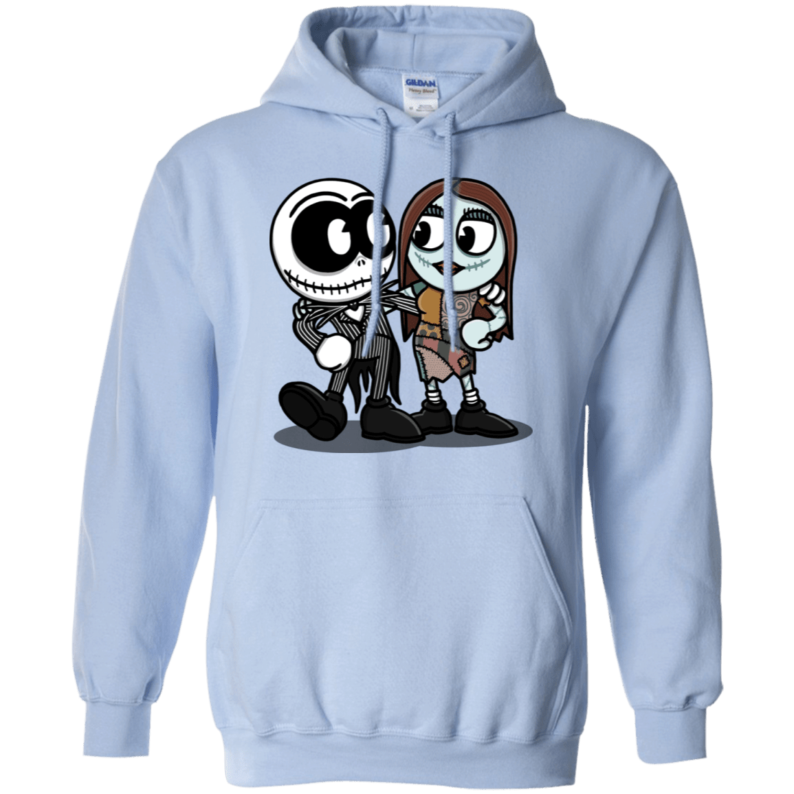 Sweatshirts Light Blue / S Skullhead Pullover Hoodie