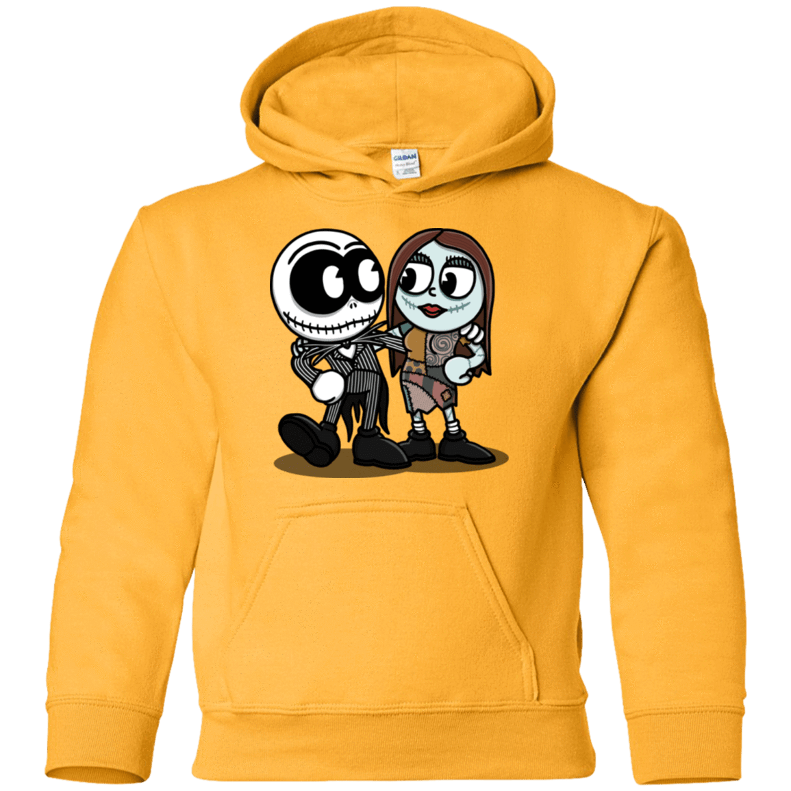 Sweatshirts Gold / YS Skullhead Youth Hoodie