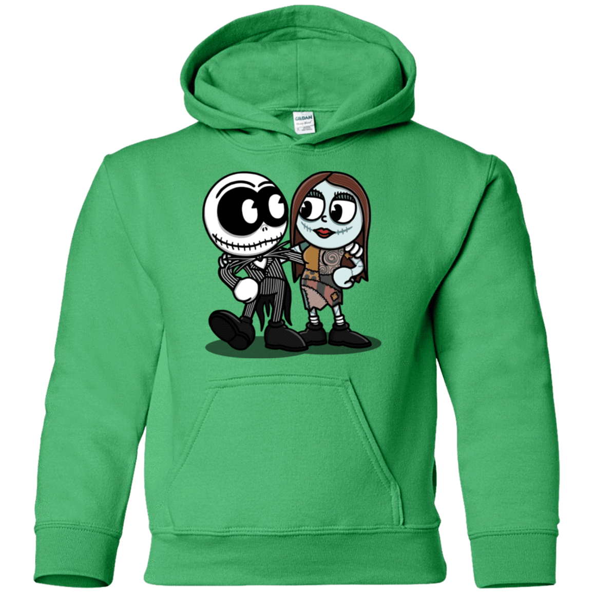 Sweatshirts Irish Green / YS Skullhead Youth Hoodie