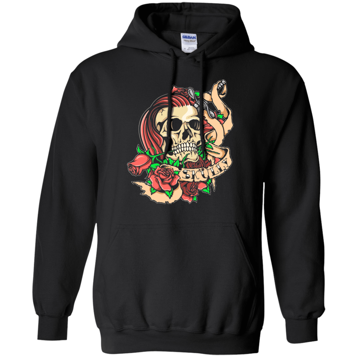 Sweatshirts Black / Small SKULLY Pullover Hoodie