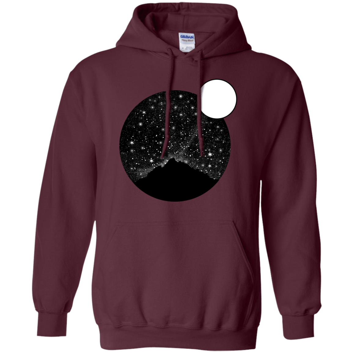 Sweatshirts Maroon / S Sky Full of Stars Pullover Hoodie