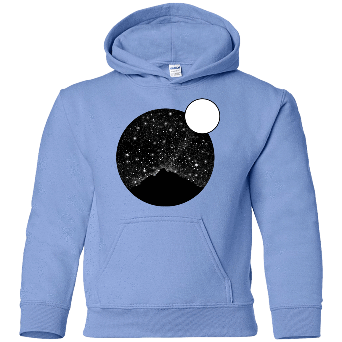 Sweatshirts Carolina Blue / YS Sky Full of Stars Youth Hoodie