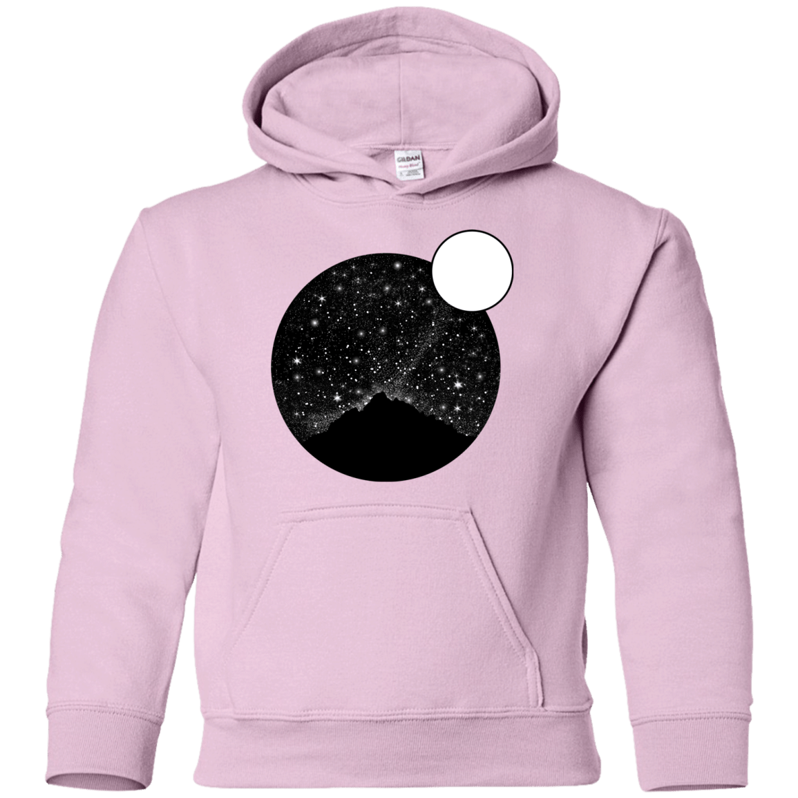 Sweatshirts Light Pink / YS Sky Full of Stars Youth Hoodie