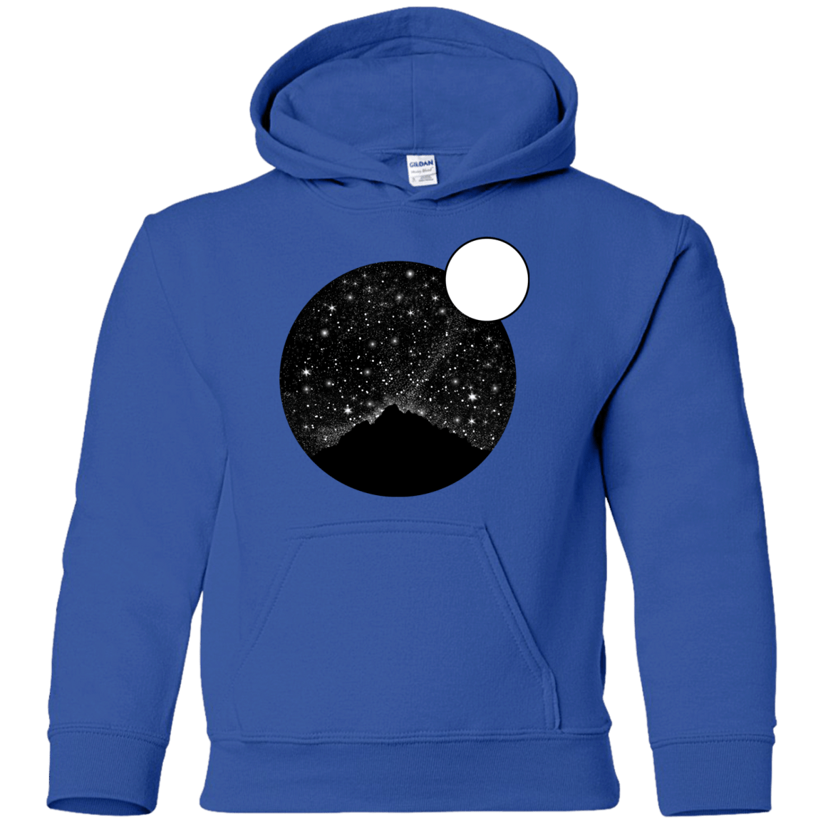 Sweatshirts Royal / YS Sky Full of Stars Youth Hoodie