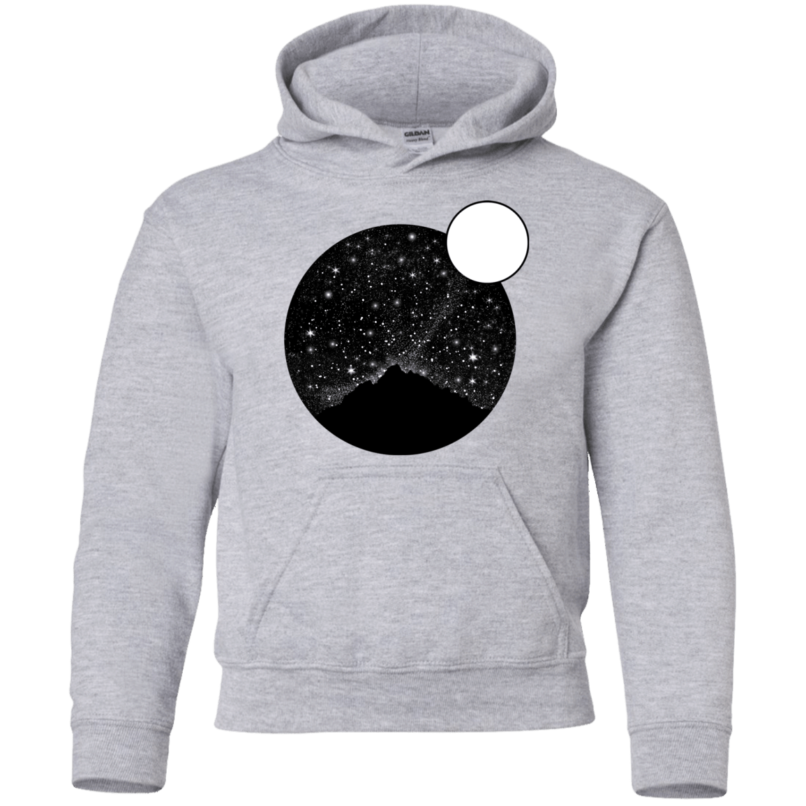Sweatshirts Sport Grey / YS Sky Full of Stars Youth Hoodie