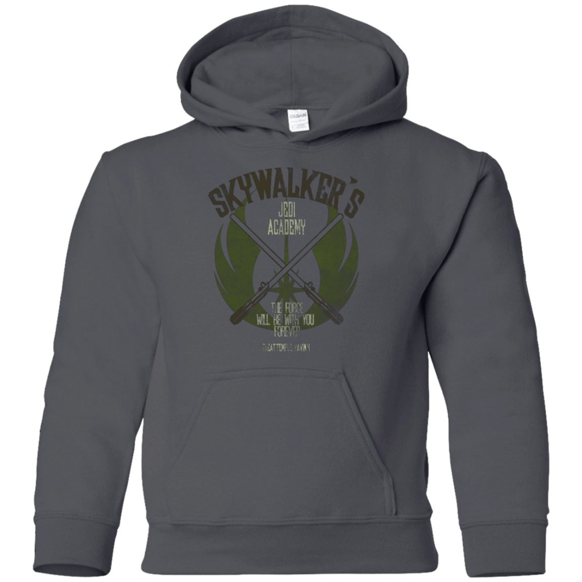 Sweatshirts Charcoal / YS Skywalker's Jedi Academy Youth Hoodie