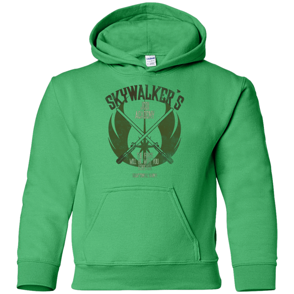 Sweatshirts Irish Green / YS Skywalker's Jedi Academy Youth Hoodie
