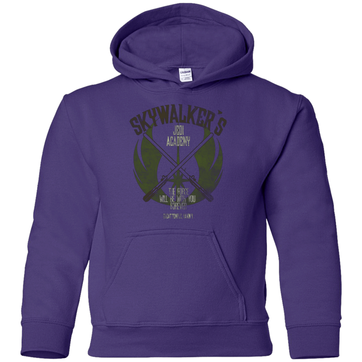 Sweatshirts Purple / YS Skywalker's Jedi Academy Youth Hoodie
