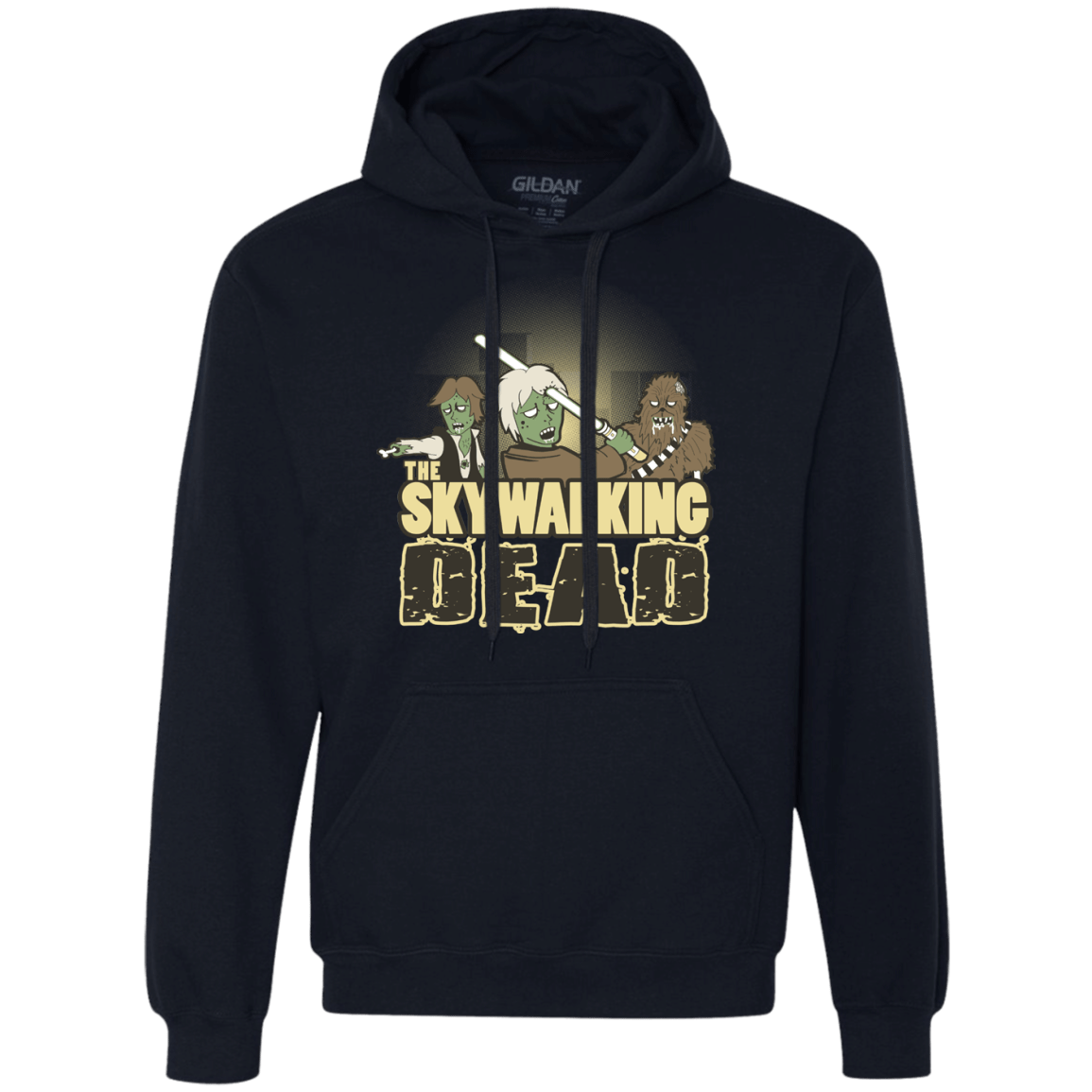Sweatshirts Navy / Small Skywalking Dead Premium Fleece Hoodie