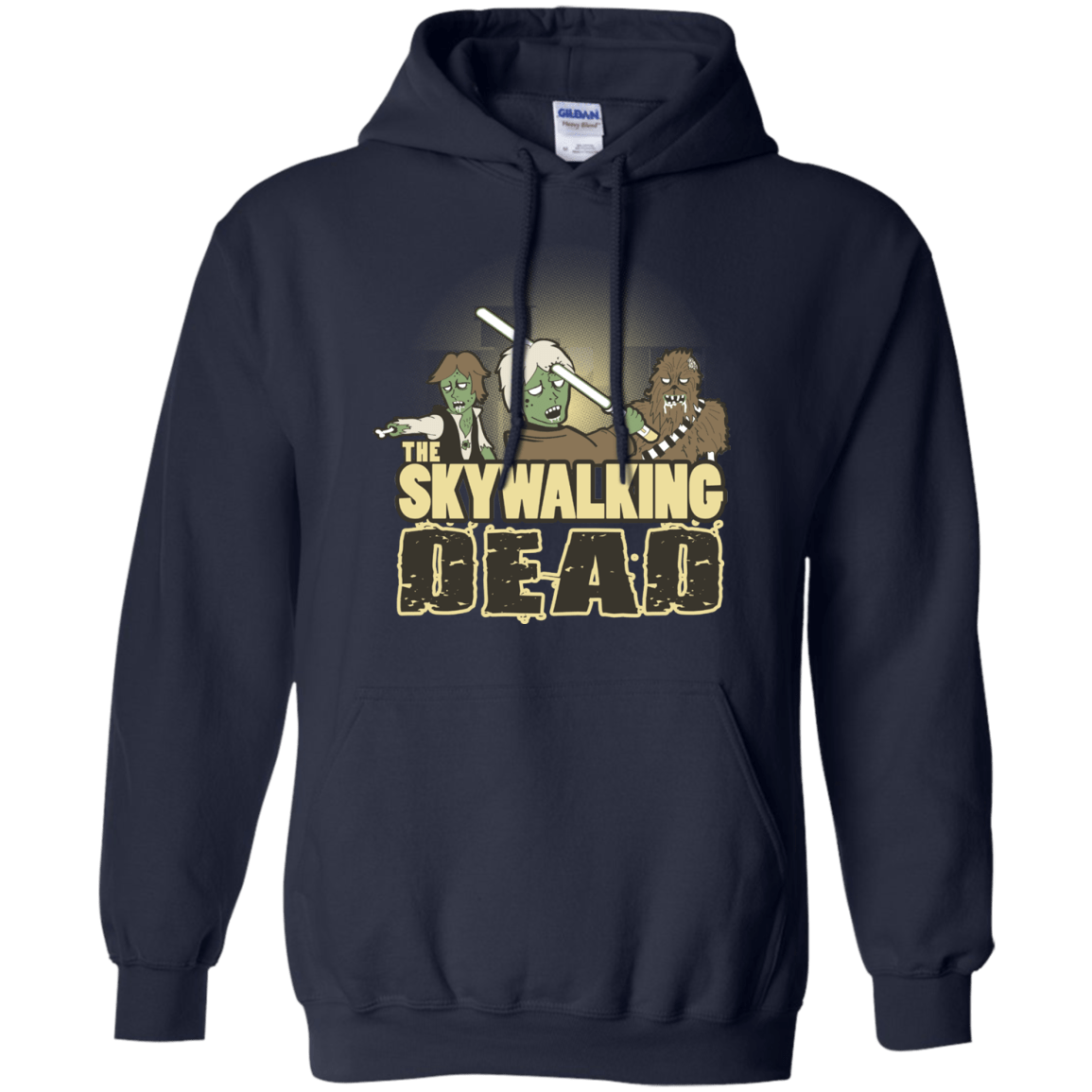 Sweatshirts Navy / Small Skywalking Dead Pullover Hoodie