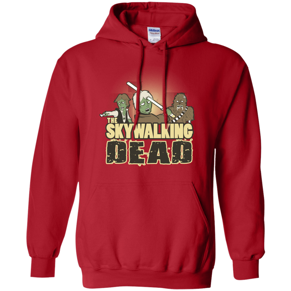 Sweatshirts Red / Small Skywalking Dead Pullover Hoodie