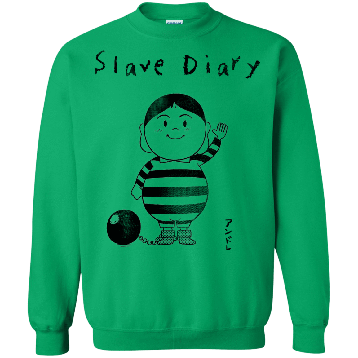 Sweatshirts Irish Green / S Slave Diary Crewneck Sweatshirt
