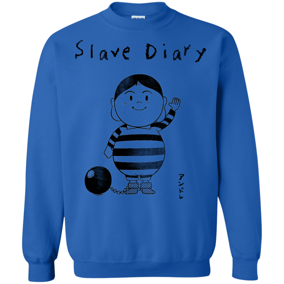 Sweatshirts Royal / S Slave Diary Crewneck Sweatshirt